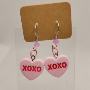 Conversation Heart XOXO Earrings